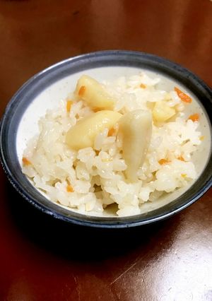 シンプル☆美味しい貝柱炊き込みご飯-レシピのメイン写真