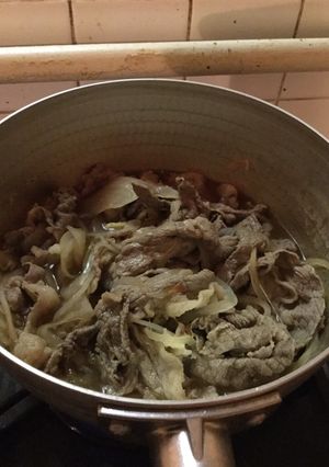 牛丼-レシピのメイン写真