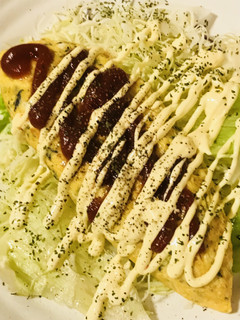 ひじきふりかけのまぜこみオムレツ-レシピのメイン写真