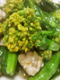 菜の花と豚肉のあんかけ-レシピのメイン写真