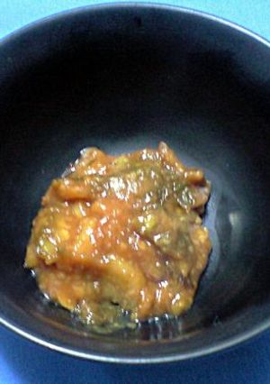 ご飯のお供に♪　うどみそ-レシピのメイン写真