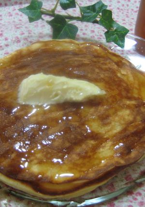 しっとり♪酒粕deパンケーキ-レシピのメイン写真