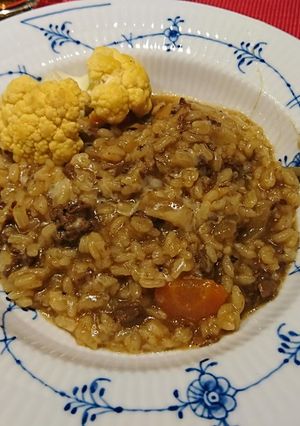 残り物でカレーリゾット-レシピのメイン写真