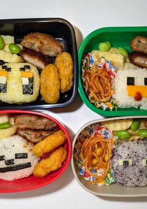 マイクラ　キャラ弁-レシピのメイン写真