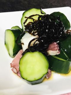 昆布佃煮ときゅうりとタコで簡単!酢の物-レシピのメイン写真