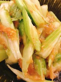 セロリ梅和え-レシピのメイン写真