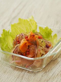 スモークサーモンのシークヮーサーマリネ-レシピのメイン写真