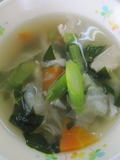 アスパラ入り野菜スープ-レシピのメイン写真