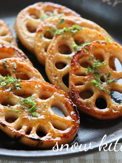 10分で作れる☆れんこんステーキ-レシピのメイン写真