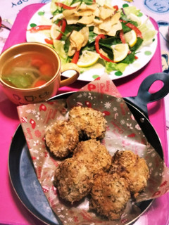 揚げ焼き❗️簡単❗️一口メンチカツ-レシピのメイン写真