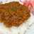 肉そぼろリメイク簡単レンジでキーマカレー