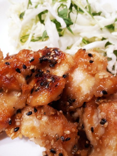 パリパリ鶏肉のごま味噌焼き-レシピのメイン写真