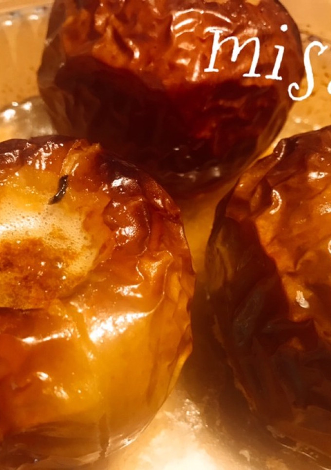 詰めて焼くだけ☆丸ごと焼き林檎☆-レシピのメイン写真