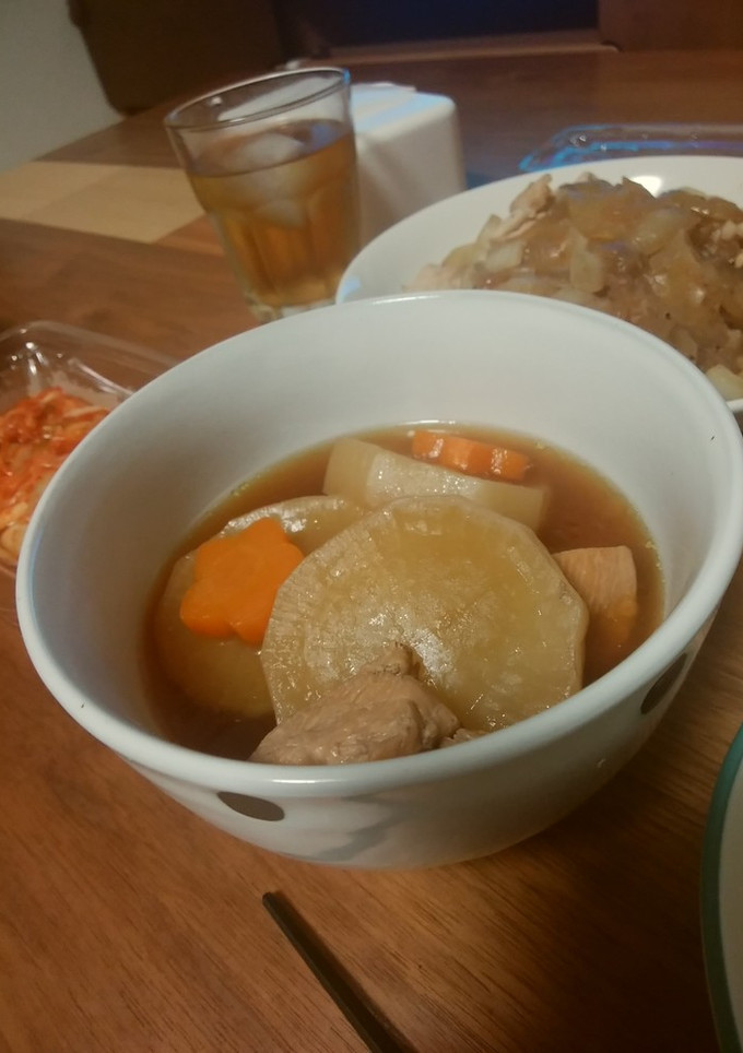 大根と手羽元の煮物-レシピのメイン写真