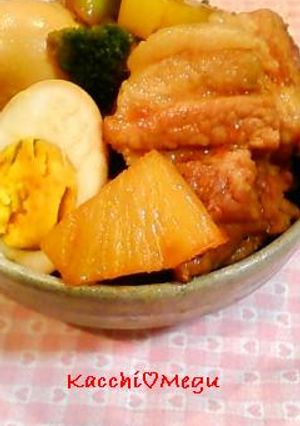 とろとろ豚バラとブロッコリーの甘辛煮♡-レシピのメイン写真