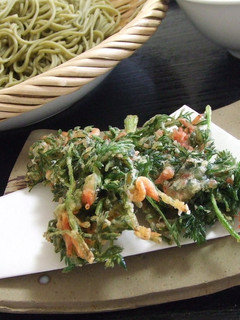 人参葉のかき揚げ-レシピのメイン写真