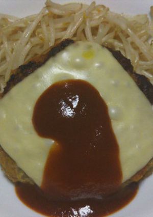 豚ひき肉のカレーチーズハンバーグ-レシピのメイン写真