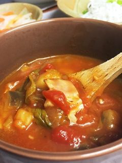 トマト缶で簡単!美味しいトマトスープ!-レシピのメイン写真