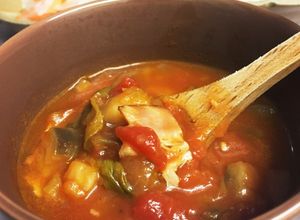 トマト缶で簡単！美味しいトマトスープ！-レシピのメイン写真