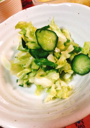 野菜嫌いのためのキャベきゅうりもみ-レシピのメイン写真