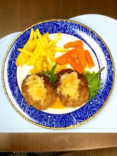 ハンバーグには大根おろしが帳消し❣️❣️-レシピのメイン写真