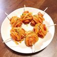 お弁当にポン♡ひと口 ナポリタンサンド♡