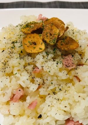 残りご飯でガーリックライス・バターライス-レシピのメイン写真