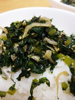 大根葉とちりめんのふりかけ-レシピのメイン写真