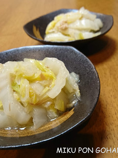 白菜とツナのあっさり中華煮-レシピのメイン写真