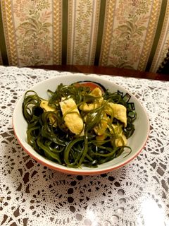 あと1品 きりこんぶと油揚げの簡単煮-レシピのメイン写真