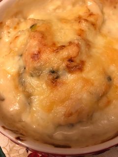 カリフラワーと鶏肉のグラタン♪-レシピのメイン写真
