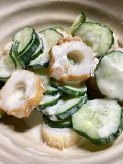 ちくわときゅうりのサラダ-レシピのメイン写真