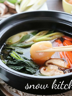 ホタテの旨味♪柑橘醤油なべしゃぶ-レシピのメイン写真
