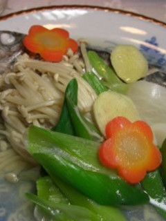 鰺の蒸し物-レシピのメイン写真