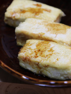 美味♪揚げ出し豆腐のウスターソースかけ-レシピのメイン写真