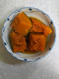 時短かぼちゃの煮物-レシピのメイン写真