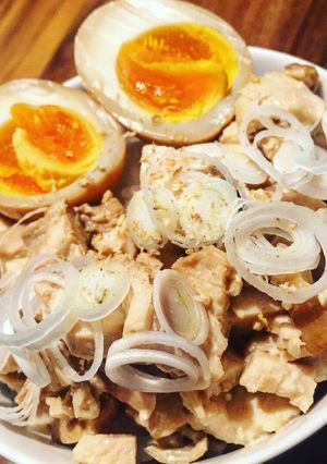 アレンジ◎鶏チャーシュー丼-レシピのメイン写真