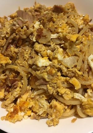 ツナたまスパゲティ-レシピのメイン写真
