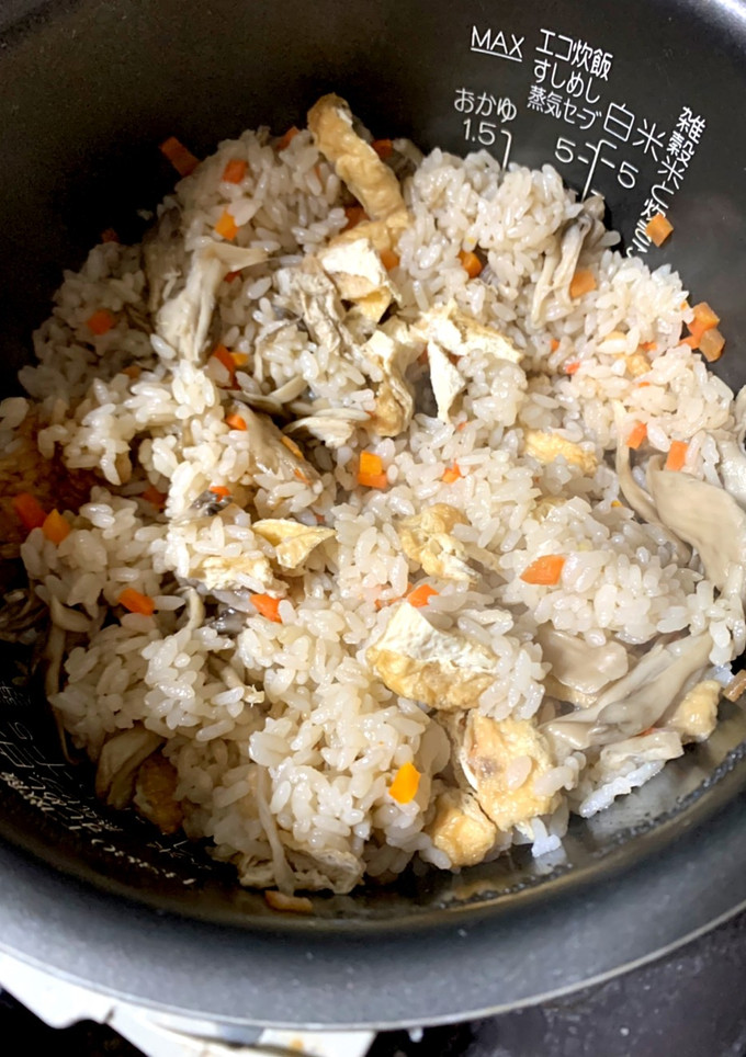 舞茸たっぷり炊き込みご飯-レシピのメイン写真