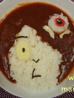 ゲゲゲの鬼太郎☆カレー-レシピのメイン写真