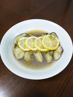 牡蠣の葱塩レモン焼き-レシピのメイン写真