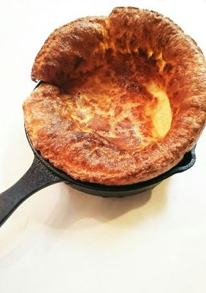 オリーブ油！バターなしダッチベイビー-レシピのメイン写真