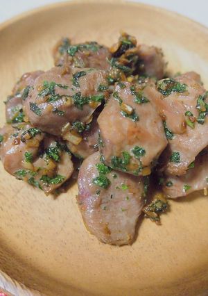 やみつき砂肝-レシピのメイン写真