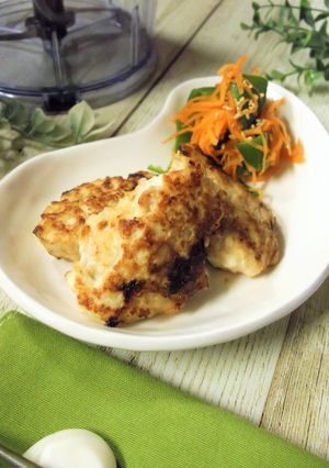 キャベツと鶏むねの焼きつみれ-レシピのメイン写真