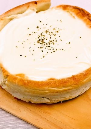 チーズあふれる♡手作りシカゴピザ-レシピのメイン写真