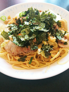 簡単!豚肉とキャベツのゆず胡椒和風パスタ-レシピのメイン写真