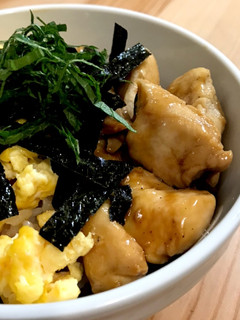 うなぎのたれで♪簡単焼き鳥親子丼-レシピのメイン写真