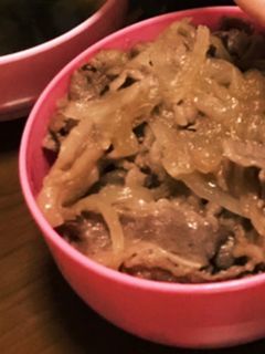 簡単牛丼☆-レシピのメイン写真