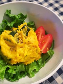 レンジで簡単♪かぼちゃサラダ-レシピのメイン写真