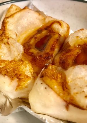 お餅アレンジ簡単美味マヨ醤油のせて焼こう-レシピのメイン写真